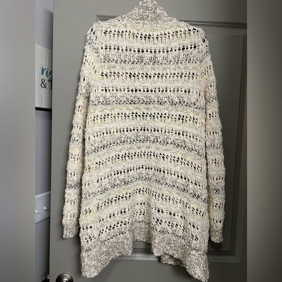 Anthropologie | Knitted & Knotted Open Front Cardigan Size XL - Picture 7 of 7